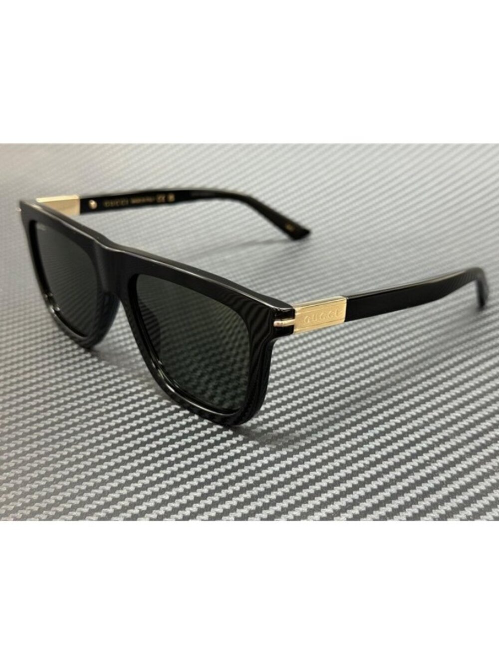 New Gucci Men Black Sunglasses 54-18-145